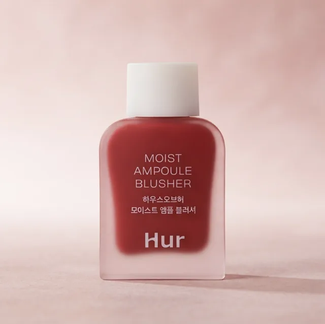 HOUSE OF HUR - Moist Ampoule Blusher Mini - Hydratační ampulová tvářenka 02 Deep Plum - 10 ml
