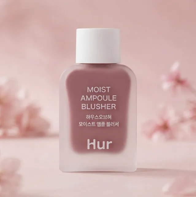 HOUSE OF HUR - Moist Ampoule Blusher Mini - Hydratační ampulová tvářenka 03 Rose Brown - 10 ml