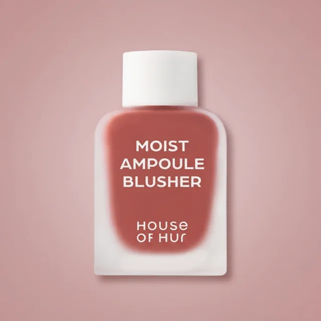HOUSE OF HUR - Moist Ampoule Blusher Mini - Hydratační ampulová tvářenka 05 Peach Coral - 10 ml