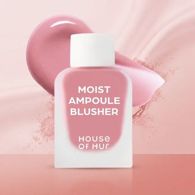 HOUSE OF HUR - Moist Ampoule Blusher Mini - Hydratační ampulová tvářenka 06 Cherry Blossom - 10 ml