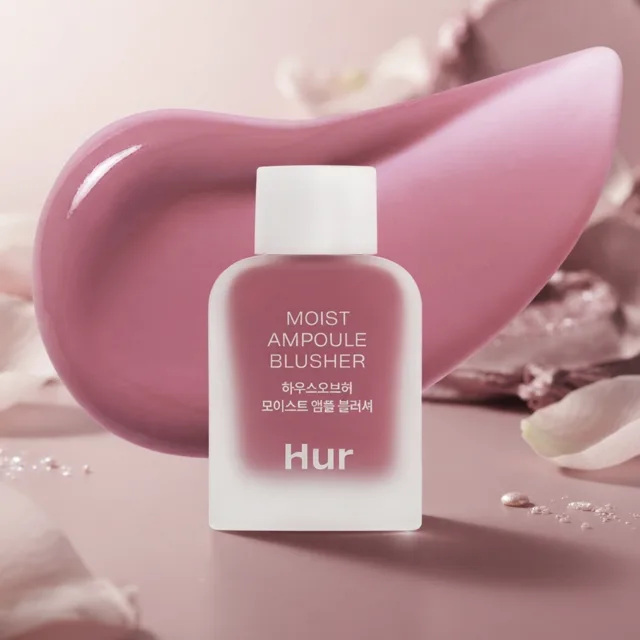 HOUSE OF HUR - Moist Ampoule Blusher Mini - Hydratační ampulová tvářenka 07 Pink Rosie - 10 ml