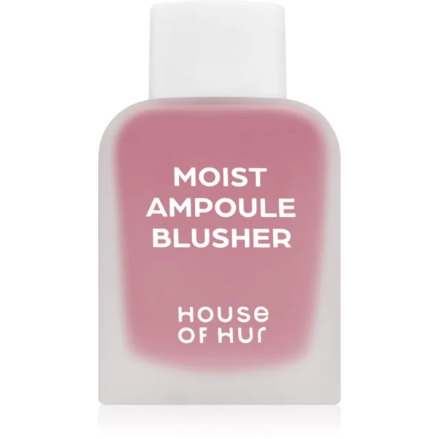 House of Hur Moist Ampoule Blusher tekutá tvářenka mini odstín 04 Lavender Flush 10 ml