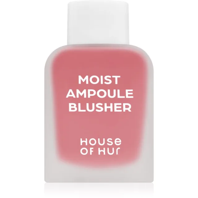 House of Hur Moist Ampoule Blusher tekutá tvářenka mini odstín 06 Cherry Blossom 10 ml