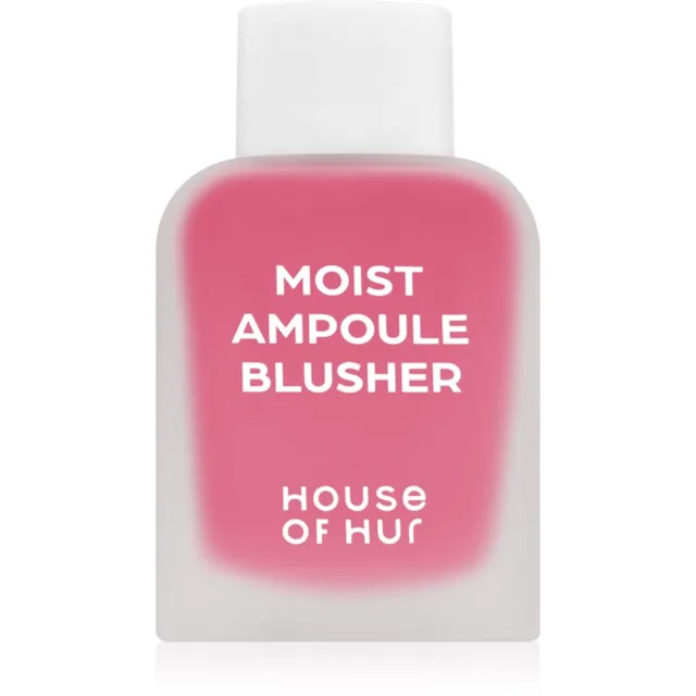 House of Hur Moist Ampoule Blusher tekutá tvářenka mini odstín 07 Pink Rosie 10 ml
