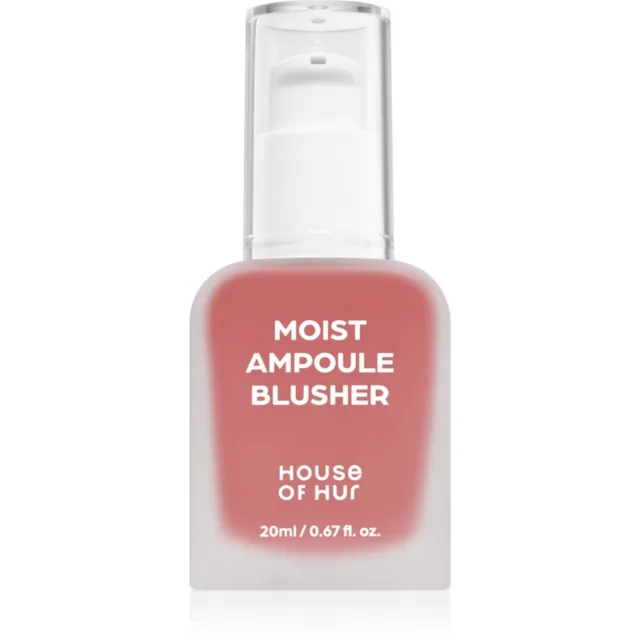 House of Hur Moist Ampoule Blusher tekutá tvářenka odstín 03 Rose Brown 20 ml