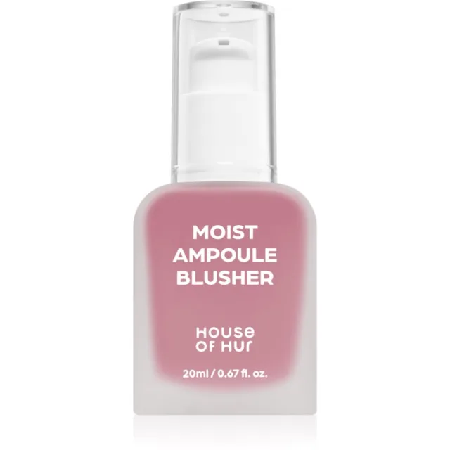 House of Hur Moist Ampoule Blusher tekutá tvářenka odstín 04 Lavender Flush 20 ml
