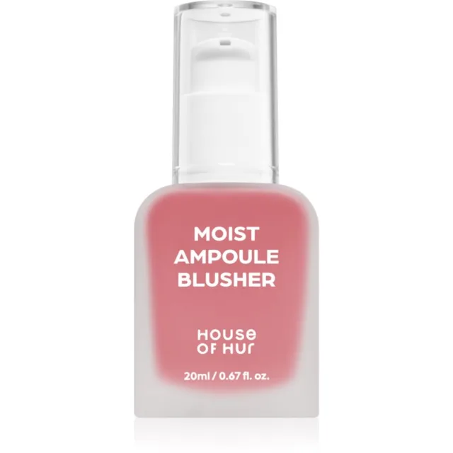 House of Hur Moist Ampoule Blusher tekutá tvářenka odstín 06 Cherry Blossom 20 ml
