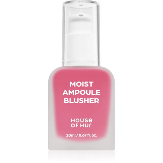 House of Hur Moist Ampoule Blusher tekutá tvářenka odstín 07 Pink Rosie 20 ml