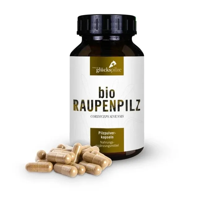 Housenice čínská - cordyceps sinensis 120 kapslí