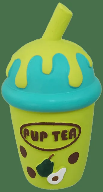 Hračka bubble tea latex se zvukem 15cm