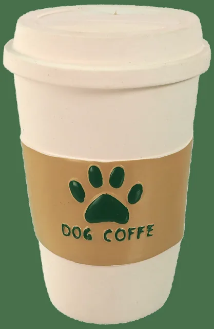 Hračka Dog Coffe latex se zvukem 12cm