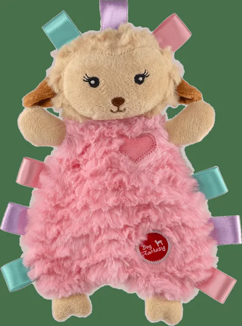 Hračka Dog Fantasy Cuddle ovečka růžová 20 cm