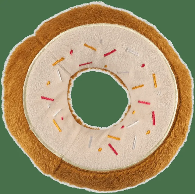 Hračka Dog Fantasy donut bílý 19cm