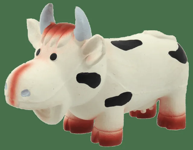 Hračka Dog Fantasy Latex kráva 18cm
