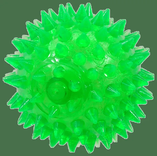 Hračka Dog Fantasy míček pískací zelená 6cm