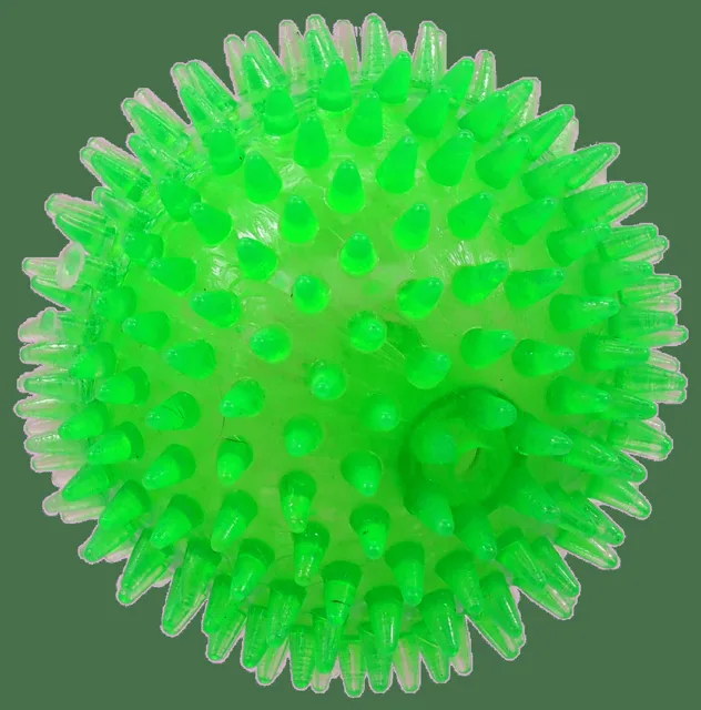 Hračka Dog Fantasy míček pískací zelená 8cm
