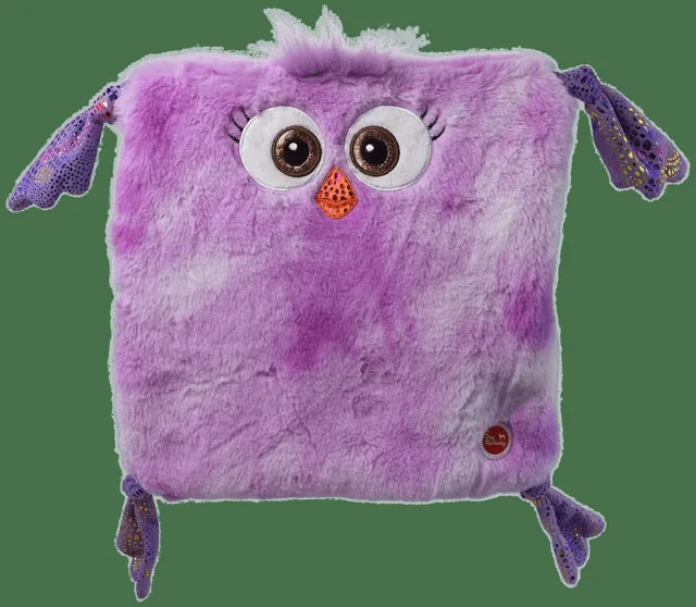 Hračka Dog Fantasy Monsters šustící kuře čtvercové 28cm fialové