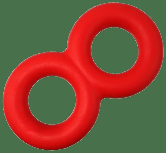 Hračka Dog Fantasy osmička červená 27,5cm