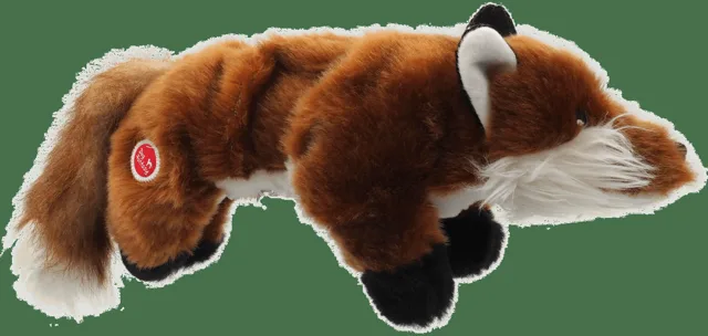 Hračka Dog Fantasy plyšová pískací liška 45cm