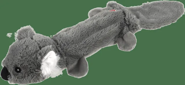 Hračka Dog Fantasy Recycled pískací koala s PET lahví a šustícím ocasem 55cm ​