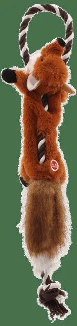 Hračka Dog Fantasy Skinneeez s provazem liška 57,5cm