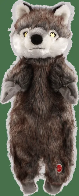 Hračka Dog Fantasy Skinneeez vlk plyš 50cm