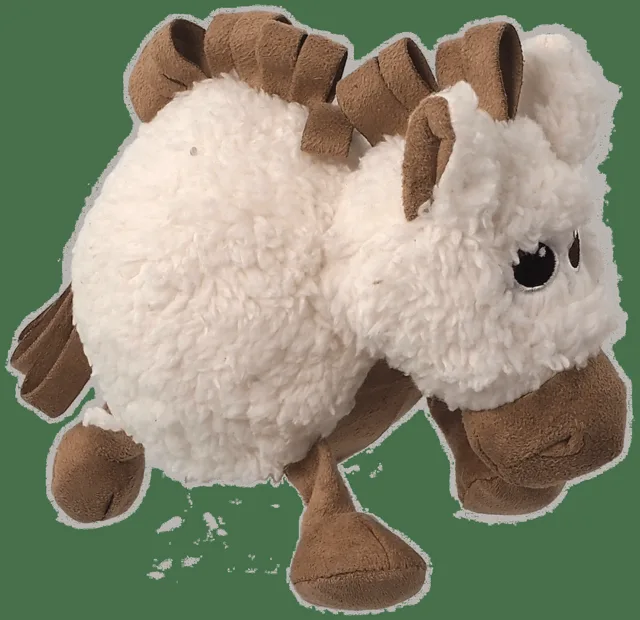 Hračka Dog Fantasy Snuggle mix zvířat s pískacím míčem 15cm