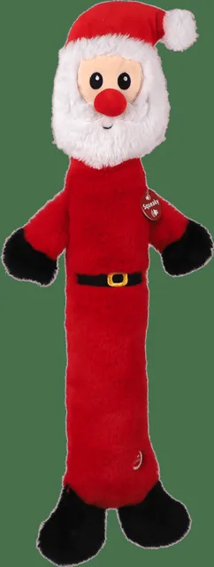 Hračka Dog Fantasy Winter Tale pískací plyšový Santa 58cm