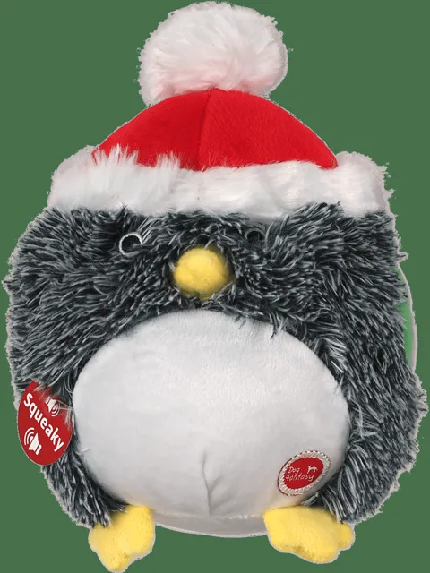 Hračka Dog Fantasy Winter Tale pískací tučňák 15cm