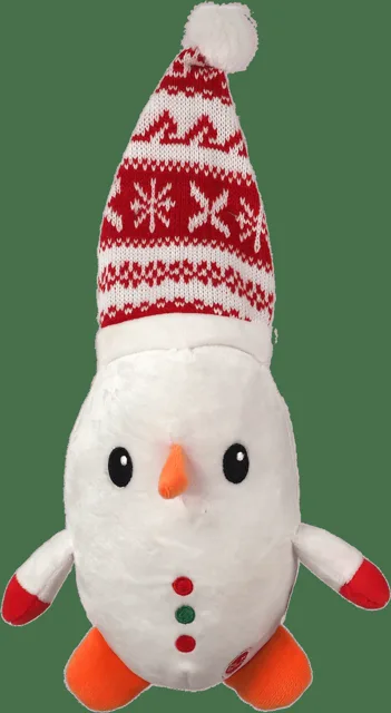 Hračka Dog Fantasy Winter Tale sněhulák pískací 40cm