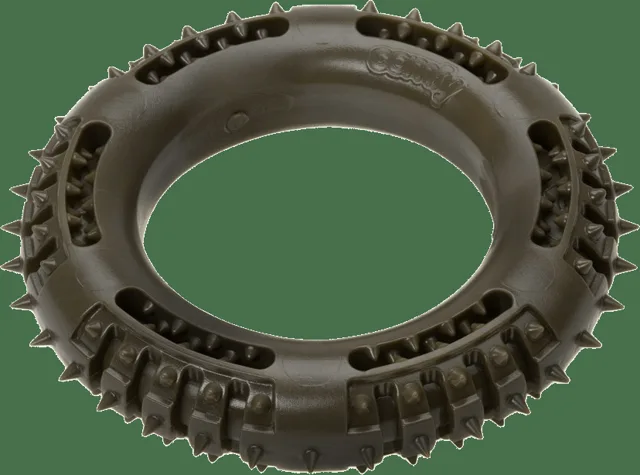 Hračka Ecomfy Olive Eco Dental kroužek zelený 13cm