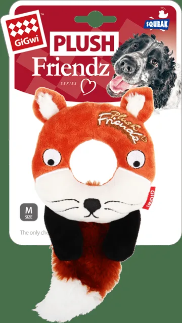 Hračka GiGwi Plush Friendz liška