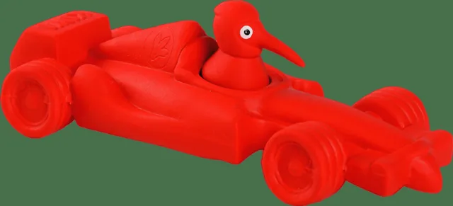 Hračka Kiwi Walker latex Formule pískací červená 19cm
