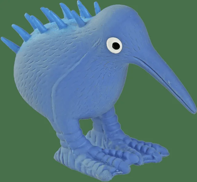 Hračka Kiwi Walker latex kiwi pískací modrá 8,5cm
