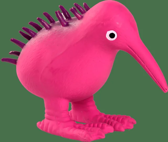 Hračka Kiwi Walker latex kiwi pískací růžová 11,5cm