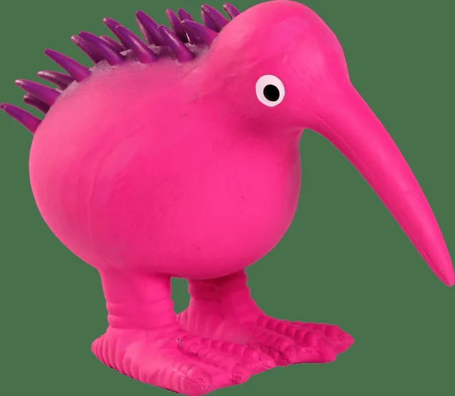 Hračka Kiwi Walker latex kiwi pískací růžová 13,5cm