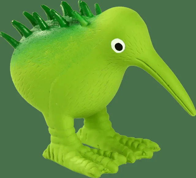 Hračka Kiwi Walker latex kiwi pískací zelená 8,5cm