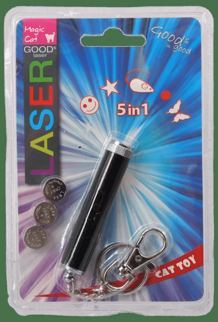 Hračka Laser Magic Cat 7cm