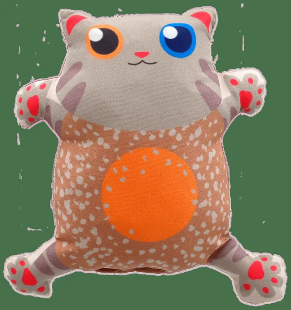 Hračka Let´s Play kočka s catnip č.1,  14cm