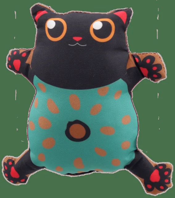 Hračka Let´s Play kočka s catnip č.5, 14cm