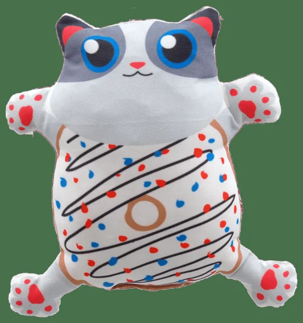 Hračka Let´s Play kočka s catnip č.6, 14cm