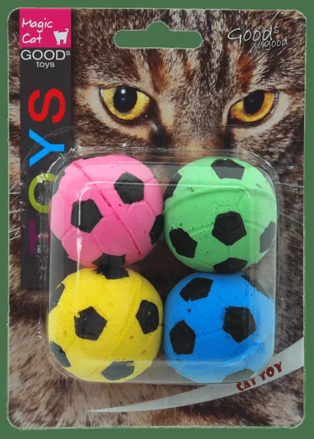 Hračka MAGIC CAT míček pěnový fotbalový 3,75cm