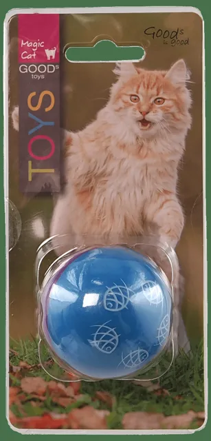Hračka Magic Cat míček se závažím modro-fialový 5cm