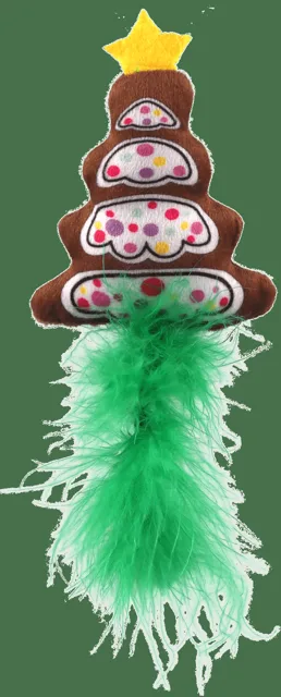 Hračka Magic Cat Winter Tale stromeček s pírkem 15cm
