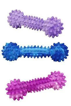Hračka pes činka s bodlinami plovací vanilková 19cm SP