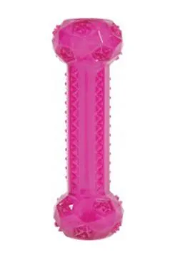 Hračka pes kost TPR POP stick 25cm růžová Zolux