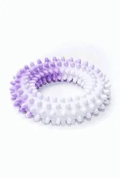 Hračka pes kruh s bodlinami plovací 12cm