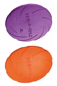 Hračka pes létající talíř mini mix barev 15cm Trixie