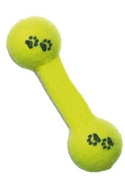 Hračka pes tenisová činka 20cm žlutá Karlie