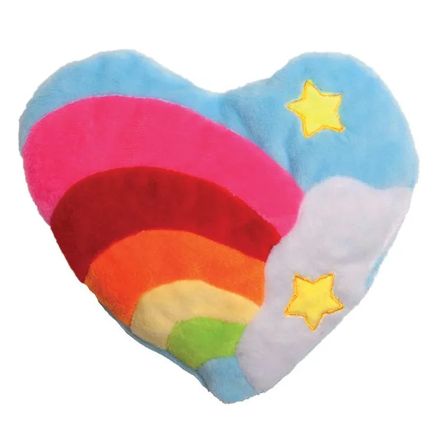 Hračka pro kočky Aumüller duhové srdce - 3 kusy
